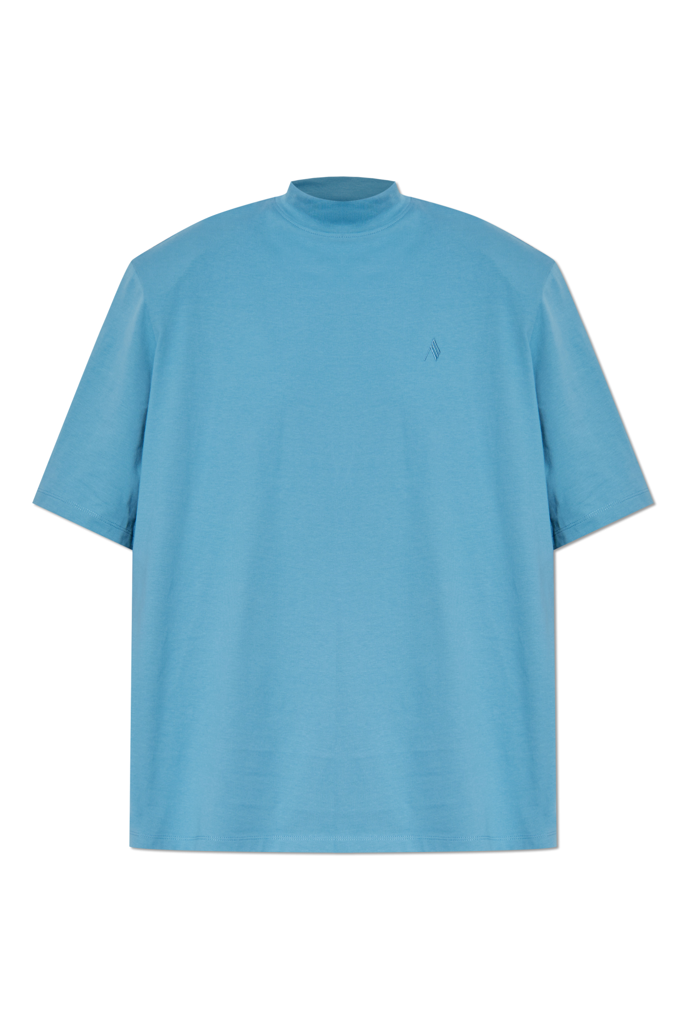 Tシャツ・カットソー THE ATTICO Maxi shoulder strap t-shirt (251WCT00173 015) The Attico T-shirt with shoulder pads | Women's Clothing